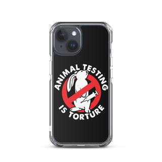 Animal Testing is Torture Clear Case for iPhone®