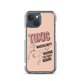 Toxic Masculinity Clear Case for iPhone®