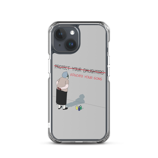 Educate Your Sons Clear Case for iPhone®