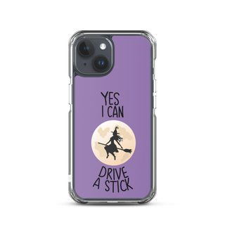 Yes I Can Drive a Stick Clear Case for iPhone®