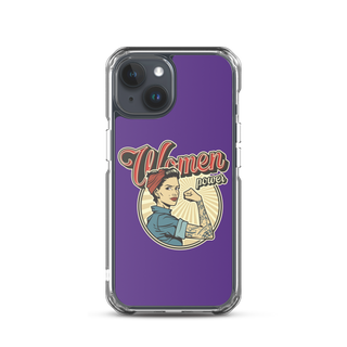 Women Power Clear Case for iPhone®