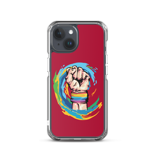 LGBTIQ+ Punch Clear Case for iPhone®