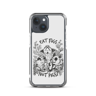 Eat Figs No Pigs iPhone Case