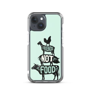 Friends Not Food v2 iPhone Case