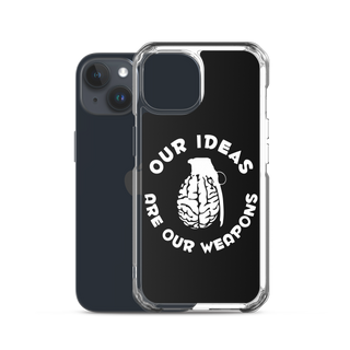 Our Ideas Are Our Weapons Clear Case for iPhone®