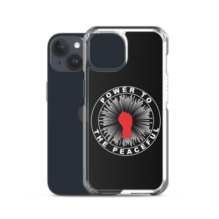 Power To The Peaceful Clear Case for iPhone®