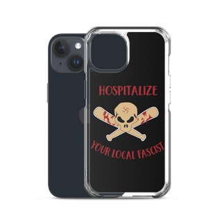 Hospitalize Your Local Fascist Clear Case for iPhone®