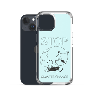 Stop Climate Change Clear Case for iPhone®