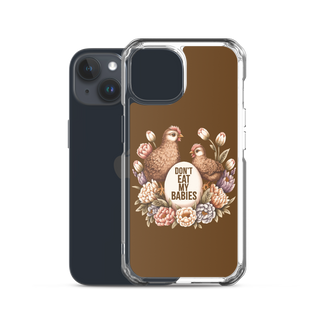 Don’t Eat My Babies iPhone Case