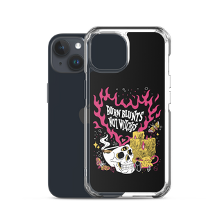 Burn Blunts Not Witches Clear Case for iPhone®