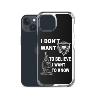 I Want to Know Clear Case for iPhone®