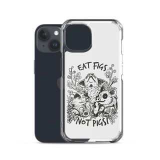 Eat Figs No Pigs iPhone Case