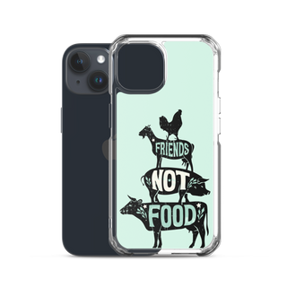 Friends Not Food v2 iPhone Case