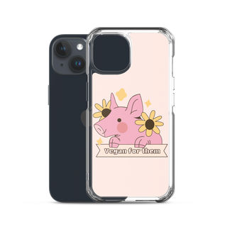 Vegan For Them iPhone Case