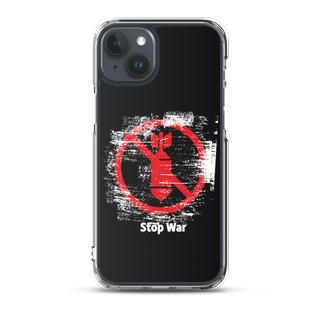 Stop War Clear Case for iPhone®