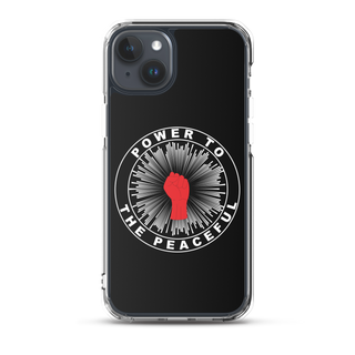 Power To The Peaceful Clear Case for iPhone®