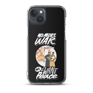 We Want Peace Clear Case for iPhone®