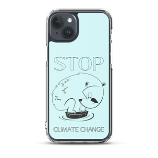 Stop Climate Change Clear Case for iPhone®