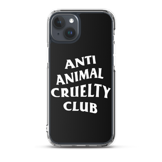 Anti Animal Cruelty Club Clear Case for iPhone®