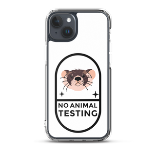 No Animal Testing Clear Case for iPhone®