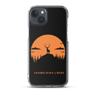 Hunting is Not a Sport v2 Clear Case for iPhone®