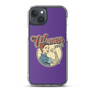 Women Power Clear Case for iPhone®