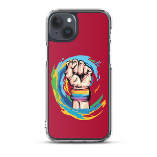 LGBTIQ+ Punch Clear Case for iPhone®