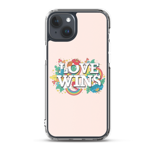 Love Wins Clear Case for iPhone®