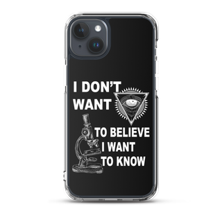 I Want to Know Clear Case for iPhone®