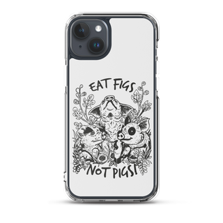 Eat Figs No Pigs iPhone Case