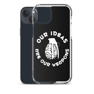 Our Ideas Are Our Weapons Clear Case for iPhone®