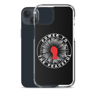 Power To The Peaceful Clear Case for iPhone®