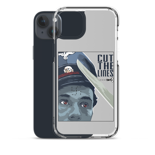 Cut The Lines Clear Case for iPhone®