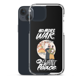 We Want Peace Clear Case for iPhone®