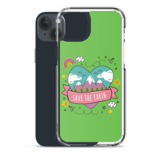 Save The Earth Clear Case for iPhone®