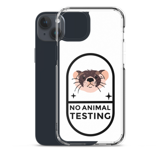 No Animal Testing Clear Case for iPhone®