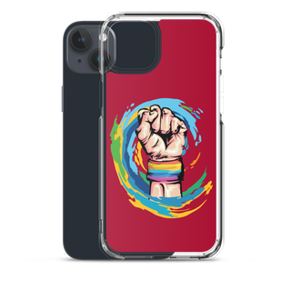 LGBTIQ+ Punch Clear Case for iPhone®