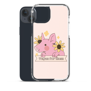 Vegan For Them iPhone Case