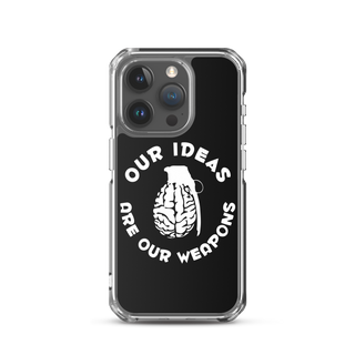 Our Ideas Are Our Weapons Clear Case for iPhone®