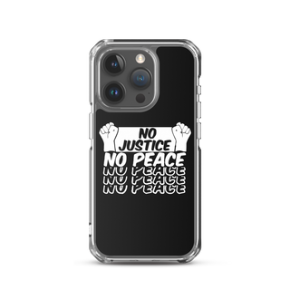 No Justice No Peace Clear Case for iPhone®