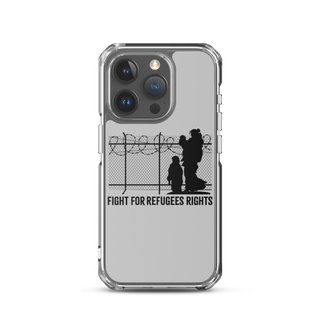 Fight For Refugees Right Clear Case for iPhone®