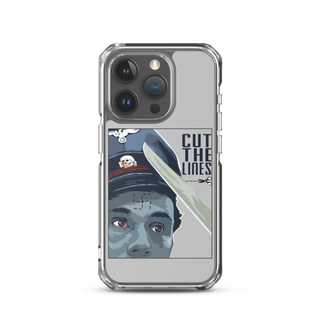 Cut The Lines Clear Case for iPhone®