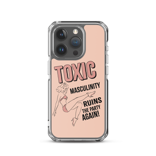 Toxic Masculinity Clear Case for iPhone®