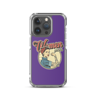 Women Power Clear Case for iPhone®