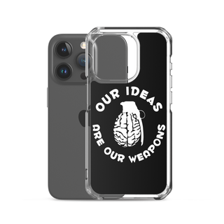 Our Ideas Are Our Weapons Clear Case for iPhone®