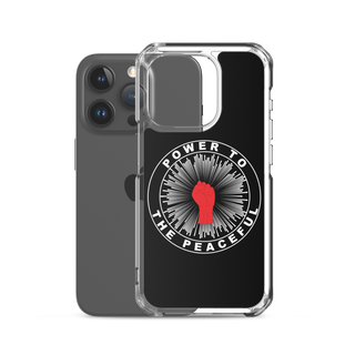 Power To The Peaceful Clear Case for iPhone®