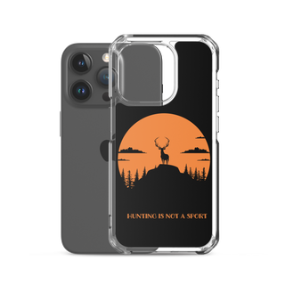 Hunting is Not a Sport v2 Clear Case for iPhone®