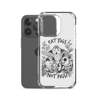 Eat Figs No Pigs iPhone Case