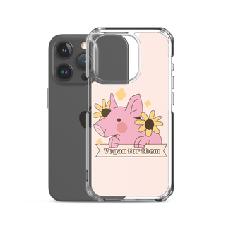 Vegan For Them iPhone Case