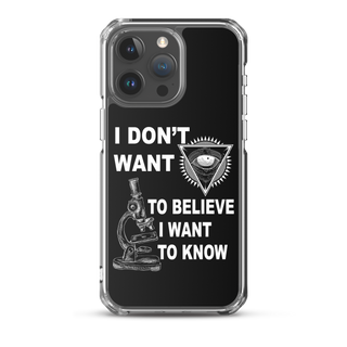 I Want to Know Clear Case for iPhone®